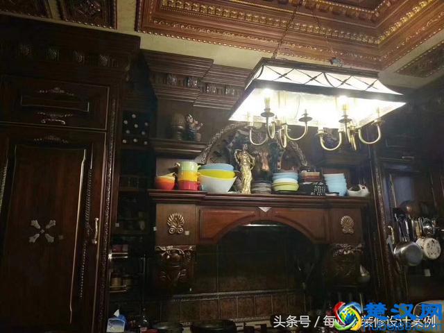 大姨妈装修的巴洛克风格新房,像宫廷一样富丽堂皇,忍不住晒晒!