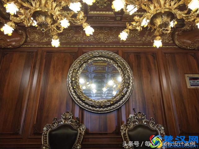 大姨妈装修的巴洛克风格新房,像宫廷一样富丽堂皇,忍不住晒晒!