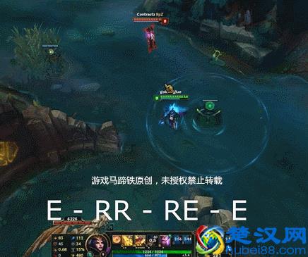 LOL新版妖姬最快3链连招：看上去像是5条效果！