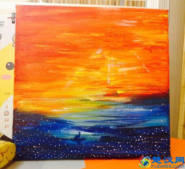 丙烯颜料为什么那么受欢迎？因为他是个万能颜料！