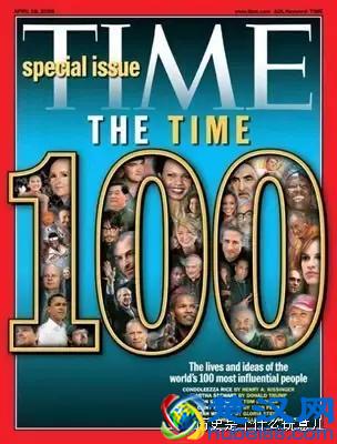美国时代周刊上的中国名星