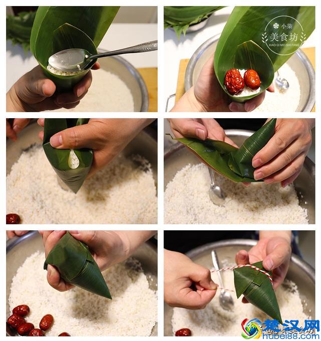 教你粽子的3种做法，简单易学，不夹生，不漏米，比买的好吃