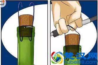 不用开瓶器开红酒的6种方法，想不到吧？