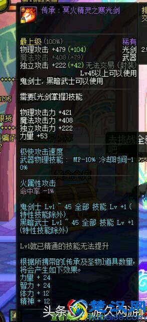 DNF那几件永远带锁却不用的装备 那都是回忆！