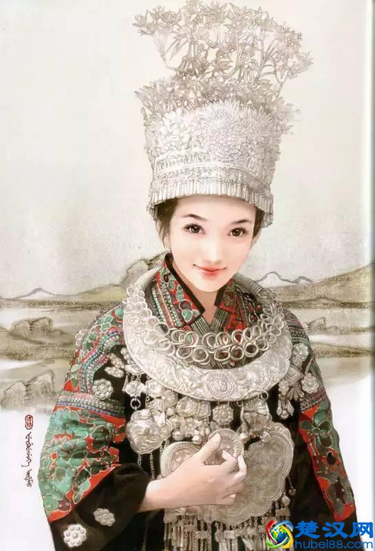 56个民族，56朵花——中华各民族人物画欣赏