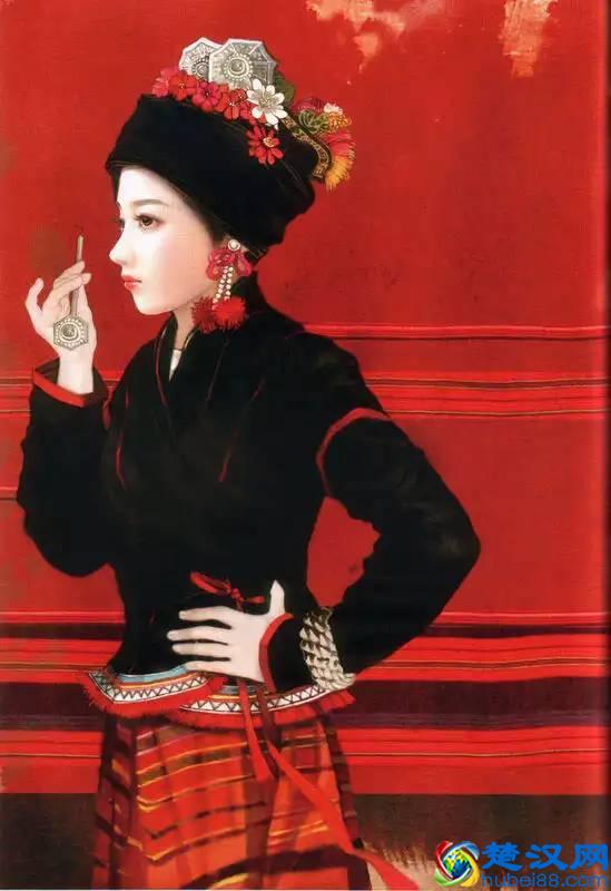 56个民族，56朵花——中华各民族人物画欣赏