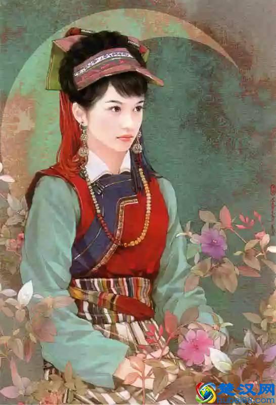 56个民族，56朵花——中华各民族人物画欣赏