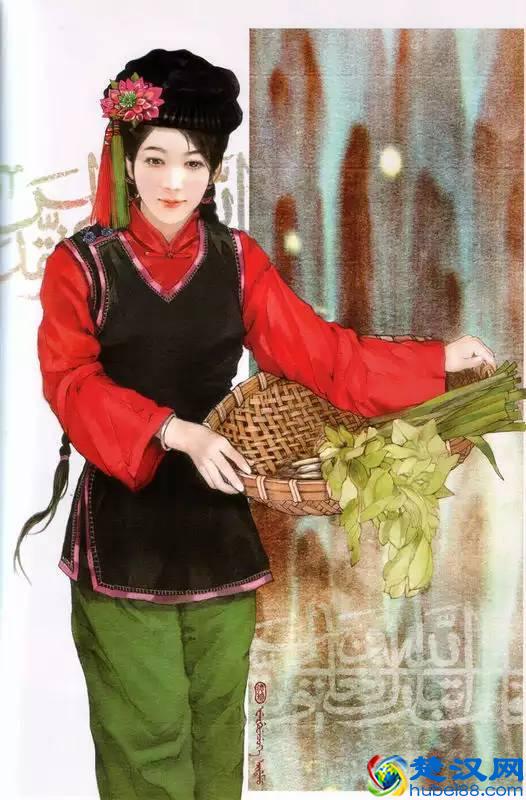 56个民族，56朵花——中华各民族人物画欣赏