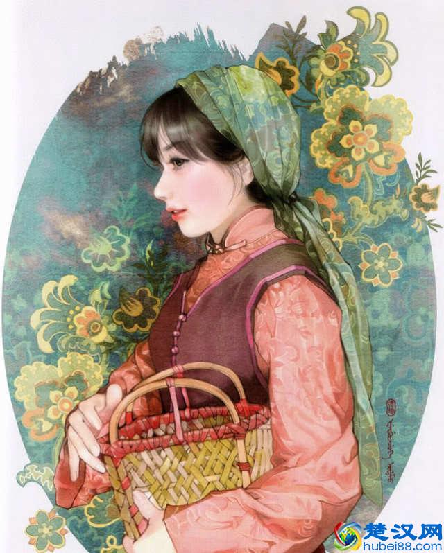 56个民族，56朵花——中华各民族人物画欣赏