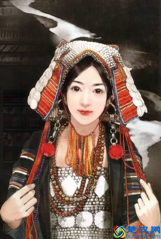 56个民族，56朵花——中华各民族人物画欣赏