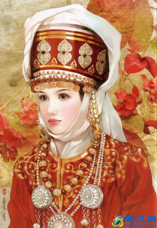 56个民族，56朵花——中华各民族人物画欣赏