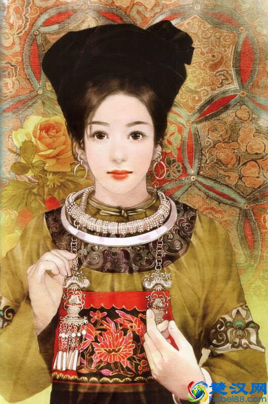 56个民族，56朵花——中华各民族人物画欣赏