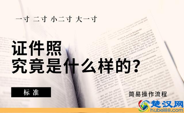 一寸、二寸、小二寸，标准证件照片究竟是什么样的？