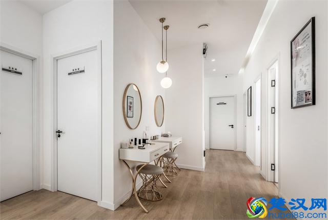 案例赏析丨希妍美肤中心设计——像家一样舒适的美容院