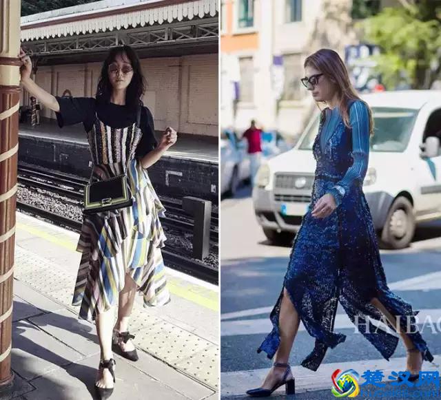 今年流行内衣外穿，你敢穿吗？