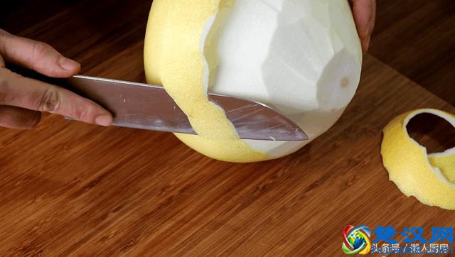 喜欢喝柚子茶不用买，手把手教你熬蜂蜜柚子茶