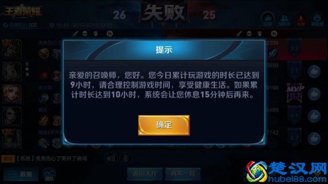 王者荣耀玩家一天连玩9个小时,可把大家羡慕坏了!