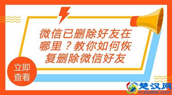 微信已删除好友在哪里？教你如何恢复删除微信好友