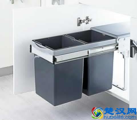厨房垃圾怎么分类？橱柜自带分类垃圾桶更方便