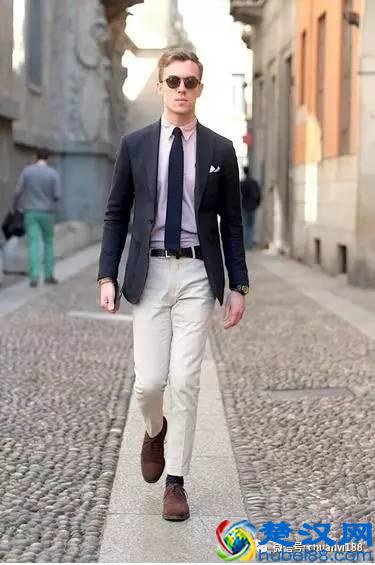 6种基本色的西装外套，如何搭配裤子颜色？
