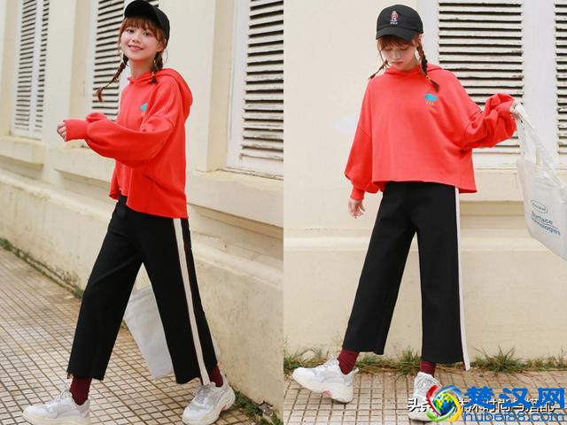 人人都有的黑色休闲裤，搭配对的上衣，怎么穿怎么好看！