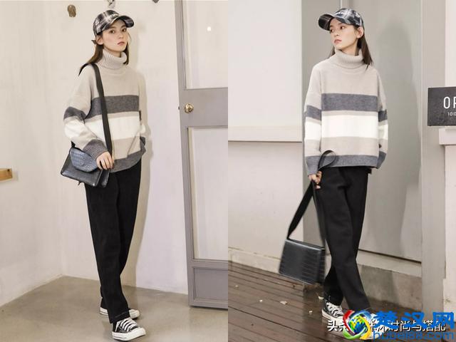 人人都有的黑色休闲裤，搭配对的上衣，怎么穿怎么好看！