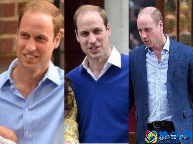 英国王室全家福曝光，小王子可爱到爆炸，威廉王子却变“光明顶”