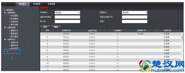 海康威视视频监控透明通道设置