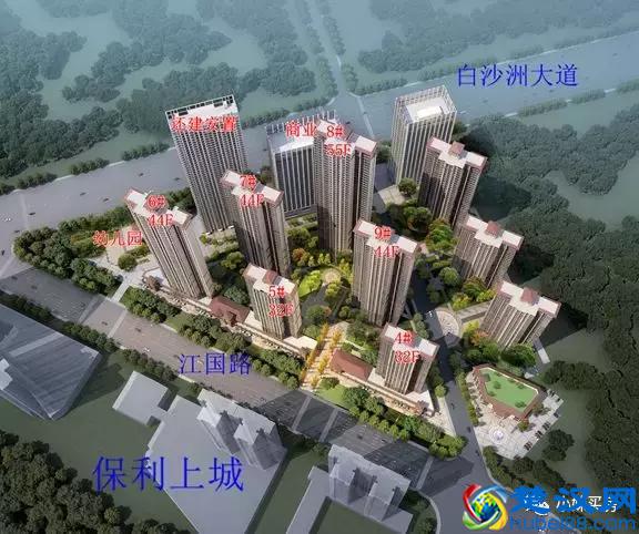 纯新！竟比保利上城位置更好！这才是真正的白沙洲第一盘！