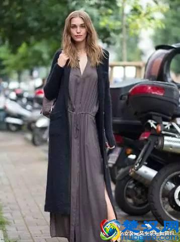 中长款开衫搭配技巧 中长款开衫时尚混穿