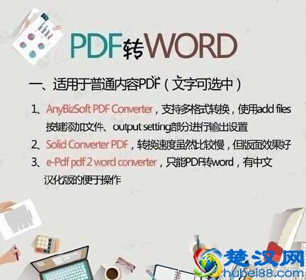 教你把PDF文件怎么转换成Word！