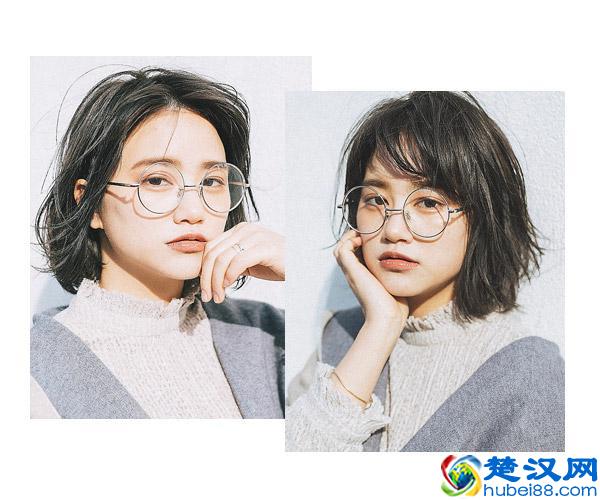 戴眼镜的女生适合什么发型?这10款看着就很美
