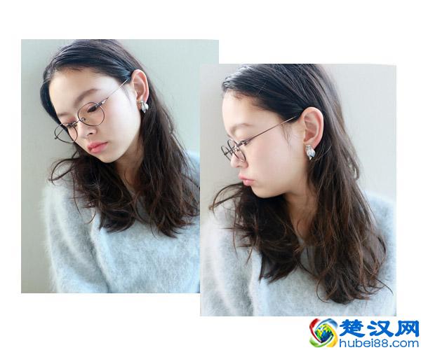 戴眼镜的女生适合什么发型?这10款看着就很美