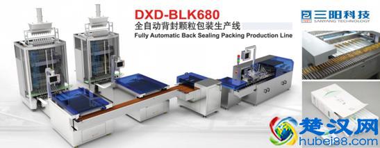 三阳科技成功研制全自动背封条状包装生产线