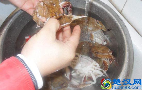 如何清洗螃蟹内脏 清洗螃蟹的三大步骤
