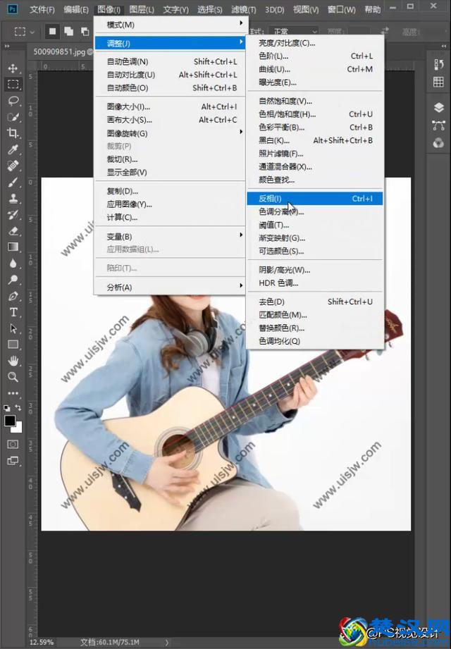 照片上水印太多，如何用PS快速去除？