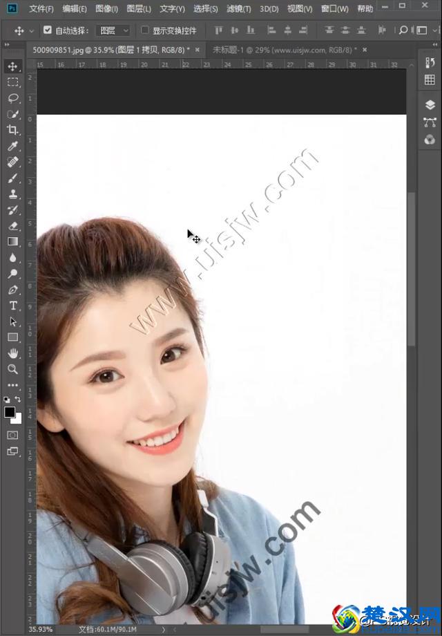 照片上水印太多，如何用PS快速去除？