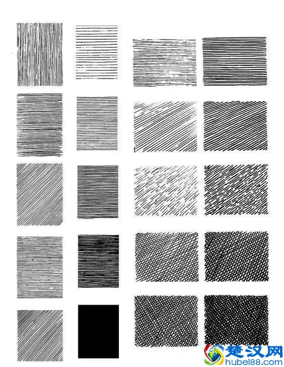 这个很详细，关于素描排线你知多少？