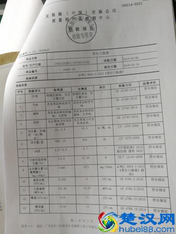 消费者服用无限极产品后肝损伤 投诉遇阻：无法检测何首乌含量