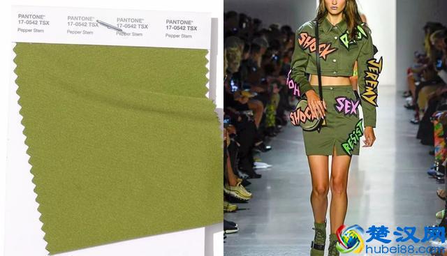 绿色上衣怎么搭配下装？学会这三招，美过唐嫣！