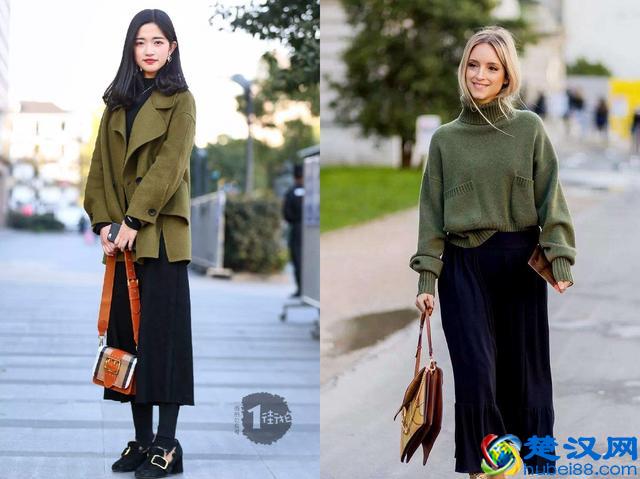 绿色上衣怎么搭配下装？学会这三招，美过唐嫣！