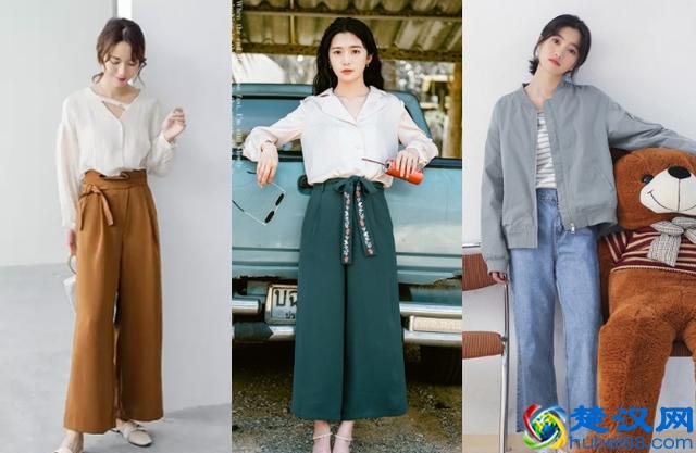 150小个子女生的日常穿衣搭配，阔腿裤搭配短袖显高又显瘦