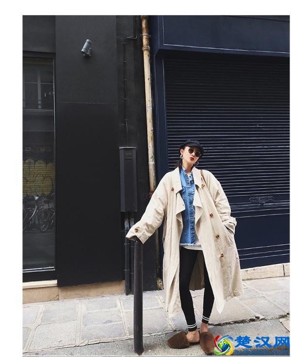 米色风衣里面搭配什么 这几种搭配最chic~