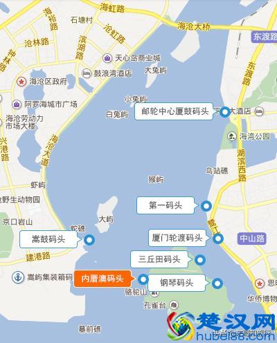 厦门去鼓浪屿最全交通攻略，分分钟让你了解鼓浪屿周边所有码头