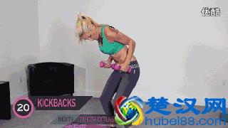 几个简单瘦手臂哑铃运动方法，快速减掉手臂的脂肪肉~