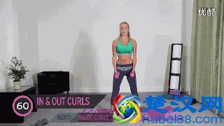 几个简单瘦手臂哑铃运动方法，快速减掉手臂的脂肪肉~