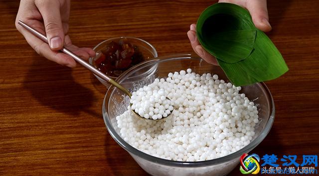吃腻了糯米粽子，教你用西米做水晶粽子