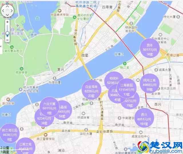杭州各区租房价格表、租房攻略终于来了，杭漂族用对了省几千！