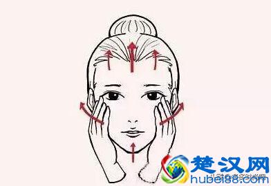 超有效瘦脸法，简单五个按摩方式，帮你瘦脸同时改善抬头纹法令纹