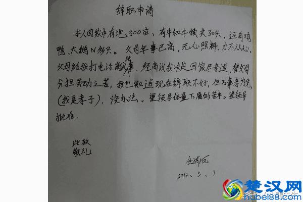 写给老板的辞职报告，各种“借口和原因”看完值得反思！